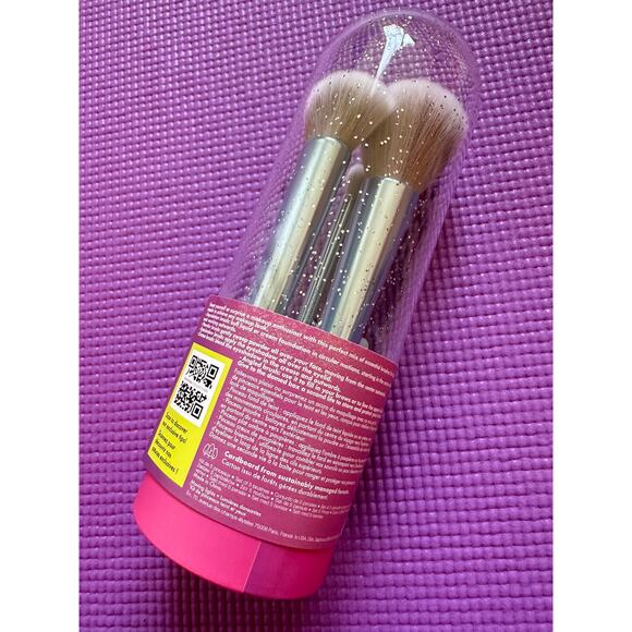 Sephora Moving Lights Face & Eye Brush Set Limited Edition NEW - Picture 3 of 5